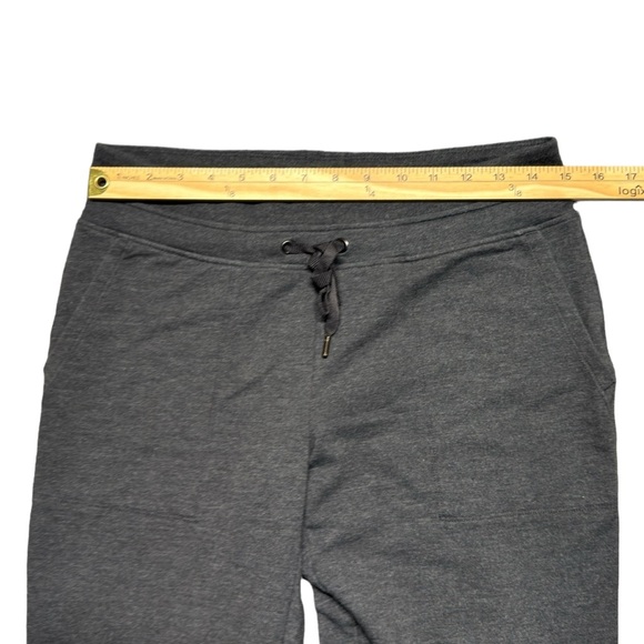 Eddie Bauer Capri Sweatpants Womens Small Elastic Waist Drawstring Pocket Casual - Picture 3 of 9